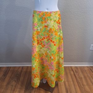 Hand Crafted in the 60's-70's  Maxi Skirt